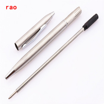 Υψηλής ποιότητας Baoer 001 Ασημί Χρυσό Χρώμα Business office Medium Nib Ballpoint Pen New