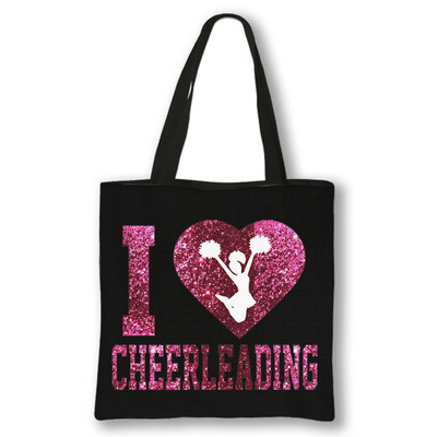 Genți de mână pentru tipărire fete majorete pline de viață Genți de cumpărături pentru femei pentru călătorie Geanta de petrecere de aniversare Genți de umăr pentru majorete cadou