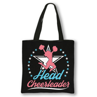 Genți de mână pentru tipărire fete majorete pline de viață Genți de cumpărături pentru femei pentru călătorie Geanta de petrecere de aniversare Genți de umăr pentru majorete cadou