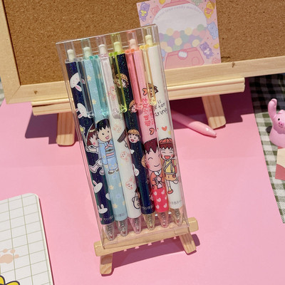 6tk/komplekt Kawaii geelpliiats 0,5 Korea armas geelpliiats süsinikpliiats Office School Student Jaapani kirjatarvete materjal Escolar