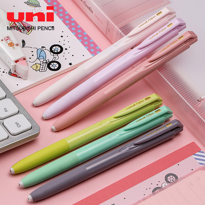 A japán UNI új, alacsony csillapítású gél toll UMN-155 Macaron Limited Edition 0,5 mm-es új színben, lekerekített orrral és sima írással