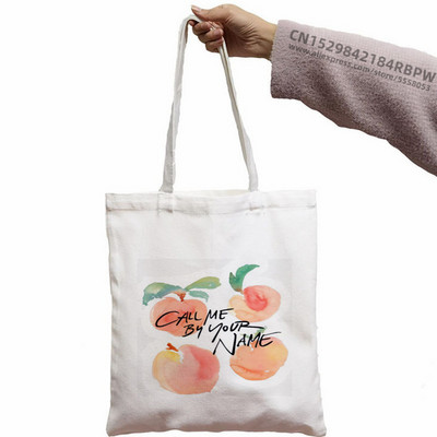 Call Me By Your Name Timothee Chalamet Korea Ulzzang Shopper Bag Print Canvas Tote Bag Ručne torbe Ženska torba Harajuku Torbe na rame