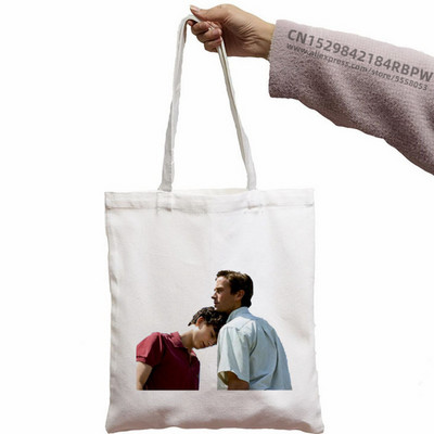 Call Me By Your Name Timothee Chalamet Korea Ulzzang Shopper Bag Print Canvas Tote Bag Ručne torbe Ženska torba Harajuku Torbe na rame