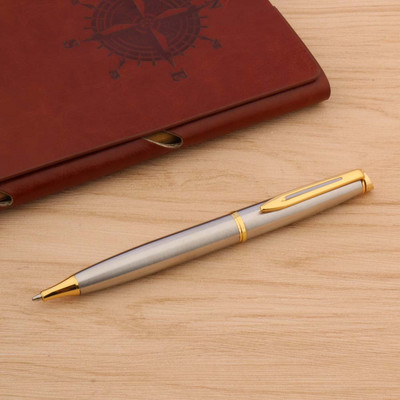 Πολυτελές μεταλλικό στυλό 187 από ανοξείδωτο ατσάλι Χρυσό διακοσμητικό Δώρο Γραφής Γραφικής ύλης Σχολικά είδη