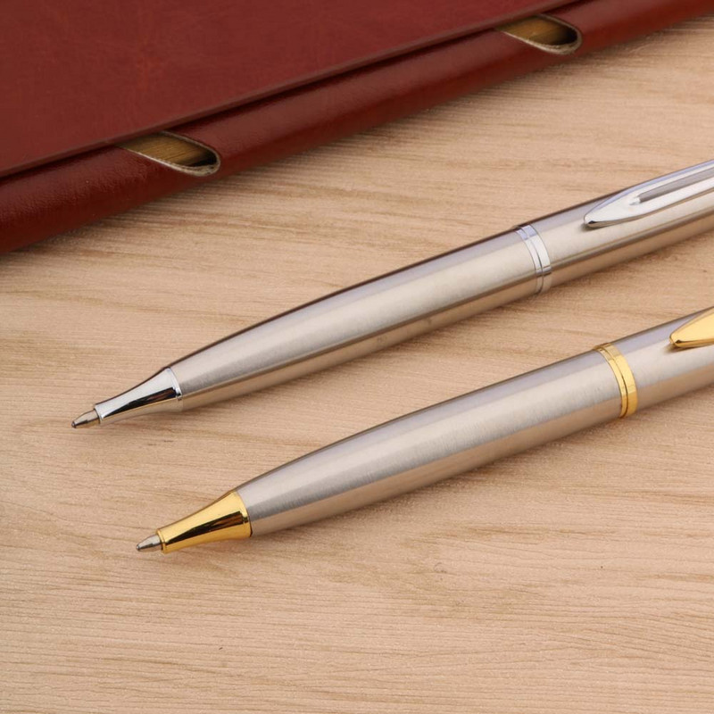 Πολυτελές μεταλλικό στυλό 187 από ανοξείδωτο ατσάλι Χρυσό διακοσμητικό Δώρο Γραφής Γραφικής ύλης Σχολικά είδη
