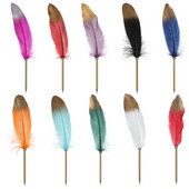 Pix cu pene de aur cu pulverizare, instrument de scris, cadou de Crăciun, pix pentru semnătură, articole de papetărie, rechizite de birou pentru școală