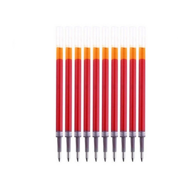 5+20Pcs/Lot Komplet gel olovaka na uvlačenje crne/crvene/plave tinte za pisanje 0,5 mm punjenja Uredski pribor Školski pribor Pribor