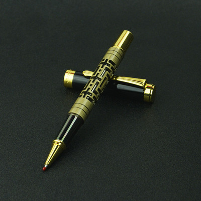 Kvaliteetne metallist Luksuslik 0,5 mm rullpliiats Pastapliiats Äri kirjutamiseks allkirjastamiseks pastapliiatsid Kontoritarbed 03774