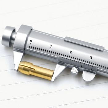 Στυλό πολλαπλών λειτουργιών Caliper Ball-Point Gel Ink Στυλό Ballpoint Vernier Caliper Roller Ball Εγχειρίδιο στυλό Student Creativity Stationery