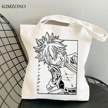 Fairy Tail τσάντα αγορών shopper bolsas de tela tote bolso τσάντα ανακύκλωσης αγορών τσάντα tote πτυσσόμενη bolsas ecologicas γιούτα sacolas