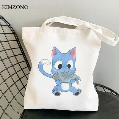 Fairy Tail τσάντα αγορών shopper bolsas de tela tote bolso τσάντα ανακύκλωσης αγορών τσάντα tote πτυσσόμενη bolsas ecologicas γιούτα sacolas