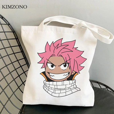 Fairy Tail τσάντα αγορών shopper bolsas de tela tote bolso τσάντα ανακύκλωσης αγορών τσάντα tote πτυσσόμενη bolsas ecologicas γιούτα sacolas