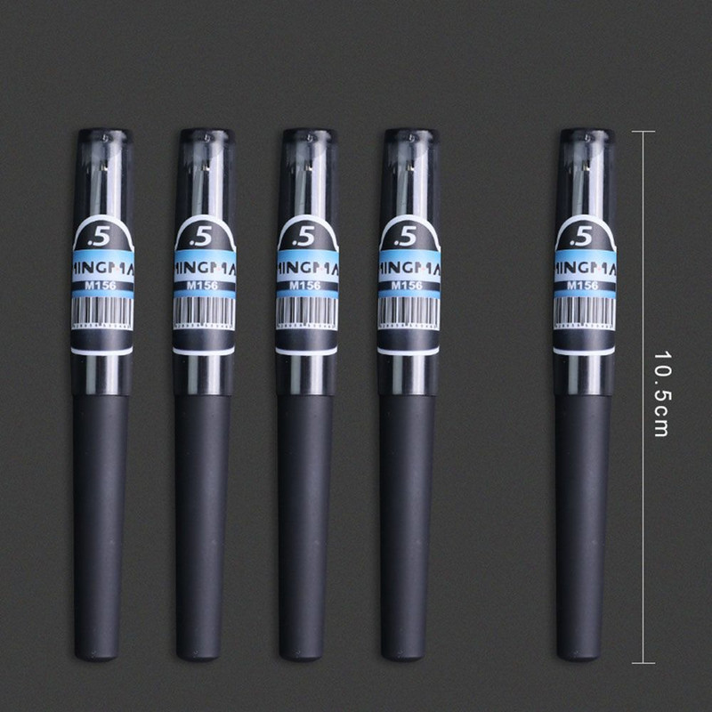 Stilo de buzunar pentru studenți, portabil, de mare capacitate, cu uscare rapidă, 5 bucăți, stilou ultra mini cu gel