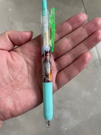 6pcs/set Comic Heaven Official's Blessing Gel Pen Style Press Bullet Anime Tian Guan Ci Fu Hua Cheng 0,5 mm crna olovka za pisanje