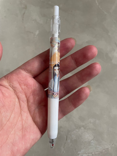 6pcs/set Comic Heaven Official's Blessing Gel Pen Style Press Bullet Anime Tian Guan Ci Fu Hua Cheng 0,5 mm crna olovka za pisanje