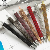 Kristalna olovka sa svjetlucavim šljokicama 0,5 mm crna kemijska olovka s punim uredskim priborom Gel olovka Studentski alati za pisanje Uredski materijal