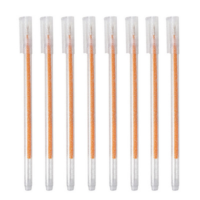 8 τεμάχια/σετ Χρώματα Kawaii Glitter Gel στυλό Χαριτωμένο έγχρωμο στυλό σχεδίασης Μαρκαδόρος για κορίτσια παιδιά Δώρο DIY School Art Stationery