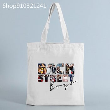 Γυναικείες τσάντες Shopper BSB τυπωμένες Backstreet Boys Graphic Shopping Bag Casual Τσάντες Γυναικείες τσάντες ώμου μόδας Γυναικείες τσάντες