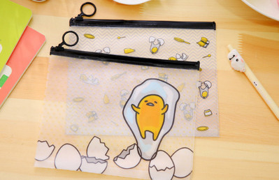 Новост kawaii egg PVC молив калъф за съхранение на канцеларски материали, органайзер, чанта, училищни офис консумативи, подарък, канцеларски материали