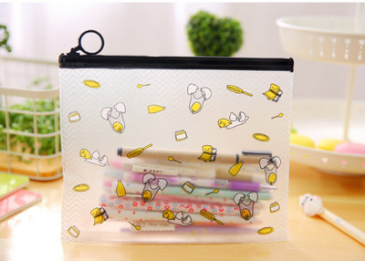 Novitet kawaii jaje PVC pernica Torba za pohranu papira Organizator Školski uredski pribor Poklon pribor