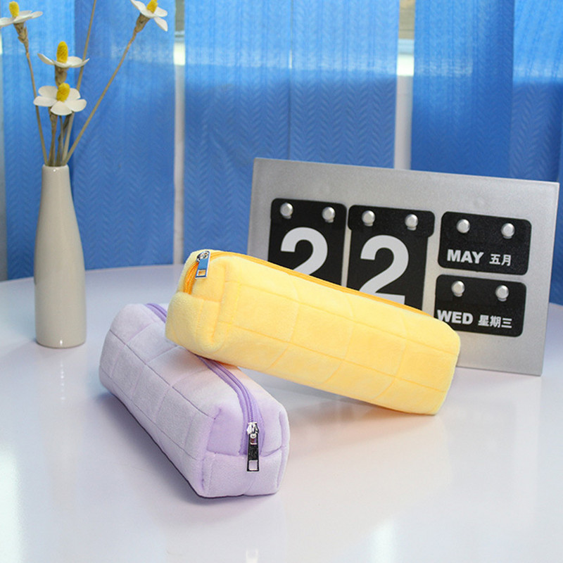 Trusa de creion Drăguț Trousse Scolaire Rechizite școlare Cutii de creioane de pluș Piornik Lapiceras Papetarie coreeană Estuche Estojo