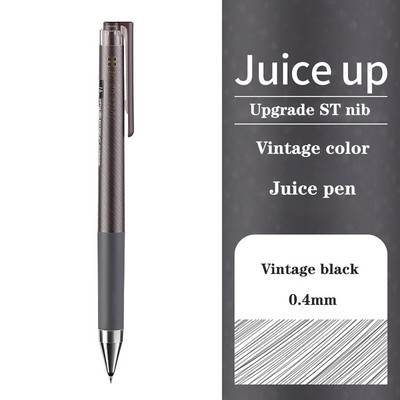 Japan Pilot Juice Up Gel Pen Limited Metalik boja Uredski dodaci 0,5/0,4 mm Push-type crna olovka Uredski pribor Školski pribor