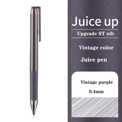 Japan Pilot Juice Up Gel Pen Limited Metalik boja Uredski dodaci 0,5/0,4 mm Push-type crna olovka Uredski pribor Školski pribor