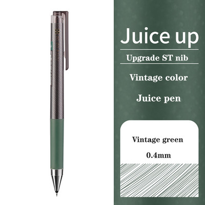 Japan Pilot Juice Up Gel Pen Limited Metalik boja Uredski dodaci 0,5/0,4 mm Push-type crna olovka Uredski pribor Školski pribor