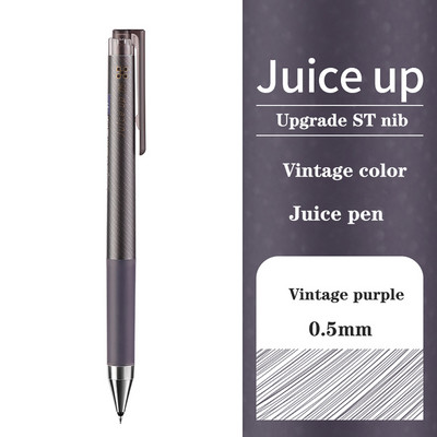 Japan Pilot Juice Up Gel Pen Limited Metalik boja Uredski dodaci 0,5/0,4 mm Push-type crna olovka Uredski pribor Školski pribor
