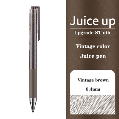Japan Pilot Juice Up Gel Pen Limited Metalik boja Uredski dodaci 0,5/0,4 mm Push-type crna olovka Uredski pribor Školski pribor