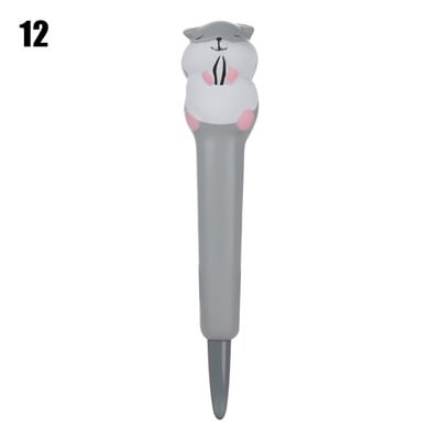 Cartoon Signature pigistatavad vahtpliiatsid Stressi leevendavad geelpliiatsid kooli kontoritarbed kirjutustarbed