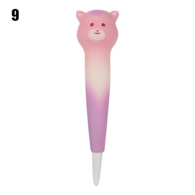 Cartoon Signature pigistatavad vahtpliiatsid Stressi leevendavad geelpliiatsid kooli kontoritarbed kirjutustarbed