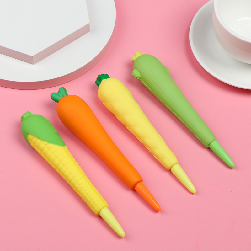 Cartoon Signature pigistatavad vahtpliiatsid Stressi leevendavad geelpliiatsid kooli kontoritarbed kirjutustarbed