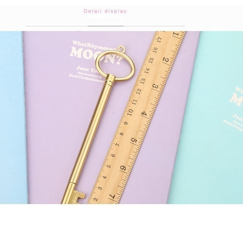 6Pcs/lot Ključevi Dizajn gel olovke Set Kawaii dopisnice Olovke Canetas Materijal Escolar Uredski školski pribor Dopisnice Pokloni