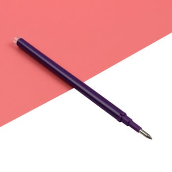 8PCS/LOT 11.2CM Дължина 0.5mm Точка за писане Magic Erasable Pen Refill Eraser Ink Gel Pen Refiles Канцелария за писане в училище