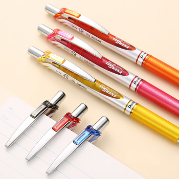 Япония Pentel Gel Pen BLN75 Гладка и бързосъхнеща писалка с вода за студенти с 0,5 mm Ученически пособия Канцеларски материали 20 цвята