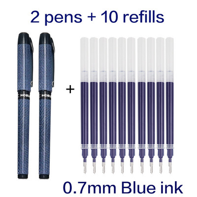 Stilo cu gel de 1,0/0,7/0,5 mm, de mare capacitate, negru, albastru, roșu, reînlocubil, stilou de reîncărcare cu cerneală, cerneală gel pentru scris, stilou neutru pentru birou/școală.