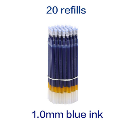 Stilo cu gel de 1,0/0,7/0,5 mm, de mare capacitate, negru, albastru, roșu, reînlocubil, stilou de reîncărcare cu cerneală, cerneală gel pentru scris, stilou neutru pentru birou/școală.