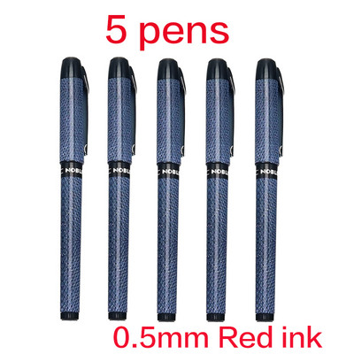 Stilo cu gel de 1,0/0,7/0,5 mm, de mare capacitate, negru, albastru, roșu, reînlocubil, stilou de reîncărcare cu cerneală, cerneală gel pentru scris, stilou neutru pentru birou/școală.