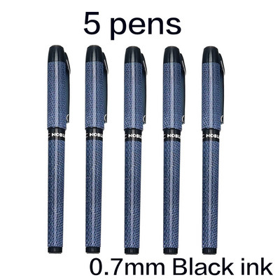Stilo cu gel de 1,0/0,7/0,5 mm, de mare capacitate, negru, albastru, roșu, reînlocubil, stilou de reîncărcare cu cerneală, cerneală gel pentru scris, stilou neutru pentru birou/școală.