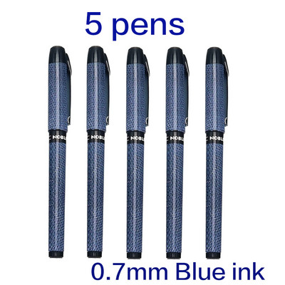 Stilo cu gel de 1,0/0,7/0,5 mm, de mare capacitate, negru, albastru, roșu, reînlocubil, stilou de reîncărcare cu cerneală, cerneală gel pentru scris, stilou neutru pentru birou/școală.