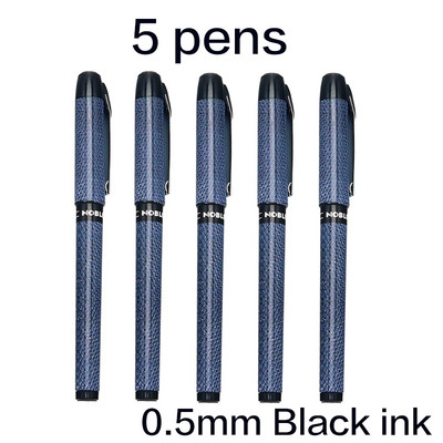 Stilo cu gel de 1,0/0,7/0,5 mm, de mare capacitate, negru, albastru, roșu, reînlocubil, stilou de reîncărcare cu cerneală, cerneală gel pentru scris, stilou neutru pentru birou/școală.