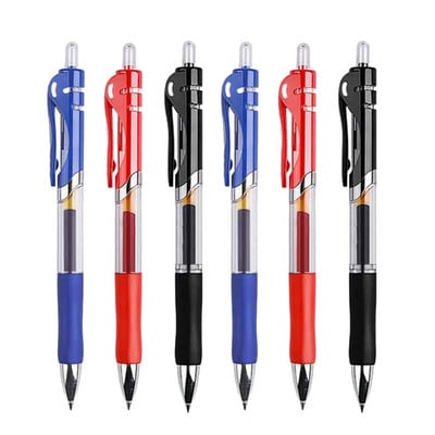 Πτυσσόμενο Σετ στυλό τζελ Μαύρο κόκκινο μπλε μελάνι Έγχρωμο Gel στυλό 0,5mm Ανταλλακτικά Ανταλλακτικά Σχολικά είδη Γραφικής ύλης & Γραφείου