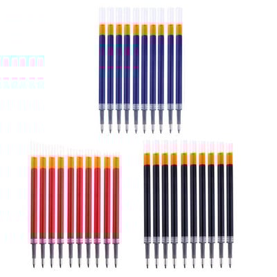 Πτυσσόμενο Σετ στυλό τζελ Μαύρο κόκκινο μπλε μελάνι Έγχρωμο Gel στυλό 0,5mm Ανταλλακτικά Ανταλλακτικά Σχολικά είδη Γραφικής ύλης & Γραφείου
