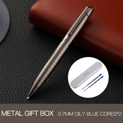 Guoyi A209 424 G2 kemijska olovka Luksuzna Eenvoudige Business Examen Metalni vrhunski darovi Masovna prilagodba Olovka s potpisom s logotipom