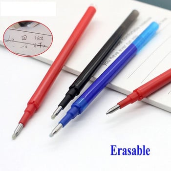 8Colors Magic Erasable Pen Press Gel Pen Erasable Refill Gel Ink Πτυσσόμενο στυλό Πλενόμενη λαβή Σχολική γραφική ύλη