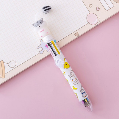 Karikatūra krāsaina pildspalva Ziemassvētku vecītis Ziemassvētku eglīte Brieža lodīšu pildspalva Priecīgus Ziemassvētku dāvanas Kancelejas piederumi Rakstīšanas rīks Biroja skolas piederumi