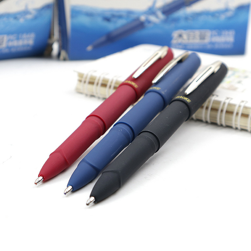 Poslovna gel olovka 0,5/mm0,7/1,0 mm gel olovke s crnom/plavom/crvenom tintom Uredski školski pribor za pisanje 3 neutralne olovke s 3 punjenja