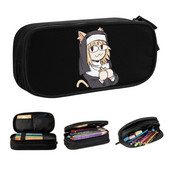 Kohandatud armsa kassitüdruku Neco Arc Kawaii pliiatsiümbris, poiste Gilrs, suure mahutavusega Tsukihime Anime pliiatsikarbiga õpilaskool