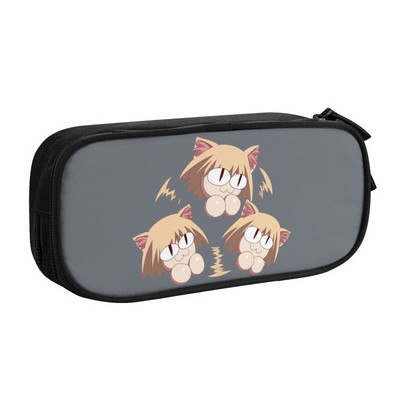 Kohandatud armsa kassitüdruku Neco Arc Kawaii pliiatsiümbris, poiste Gilrs, suure mahutavusega Tsukihime Anime pliiatsikarbiga õpilaskool